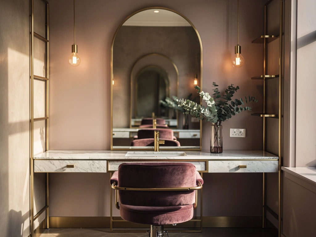 Lumière salon interior